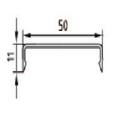 Алюминиевый профиль б./п. 6000 МП-5014М