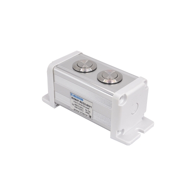 BXM47-B2/22-65У1 (2 серебристые цилиндрические кнопки (1C1NO1NC)) (ЭТ)