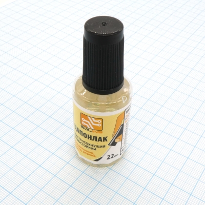 Цапон - Лак 22мл. бесцветный с кисточк.