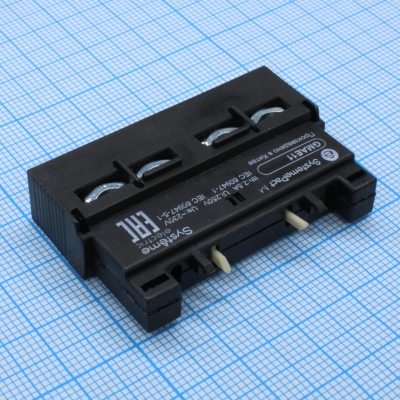 ДОПОЛНИТЕЛЬНЫЙ БЛОК КОНТАКТОВ GM2/GM3 1НО+1НЗ ФРОНТАЛЬНЫЙ (GVAE11) GMAE11