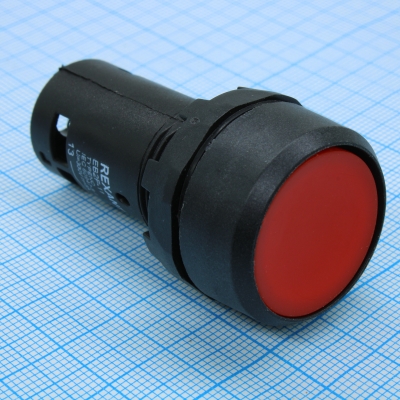 EB22 возвратная красная NO+NC 300 В