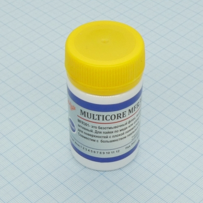 Флюс Multicore MFR301 безотмыв.(30мл)