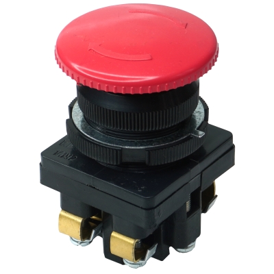 КЕ-141/2, красный, 1з+1р, гриб с фикс., IP54, 10А ,660В (ЭТ)