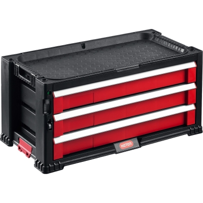 KETER DRAWER-3, 562 х 289 х 262 мм, (22″), ящик с 3 выдвижными полками (38381-3)