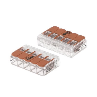 Клемма универсальная компактная 5х(0.14-4.0) 221-415