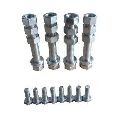 Комплект крепежа для ОГК/ОКК-8/9/10/ОП3ф/ОГКс-8/9 (болт М20х120 - 4шт^ гайка М20 - 12шт^ шайба Ф20 - 12шт^ гровер С20 - 4шт) В00004480