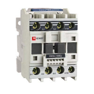 Контактор КМЭп малогабаритный 25А 24В DC 1NO PROxima ctr-s-25-24-p