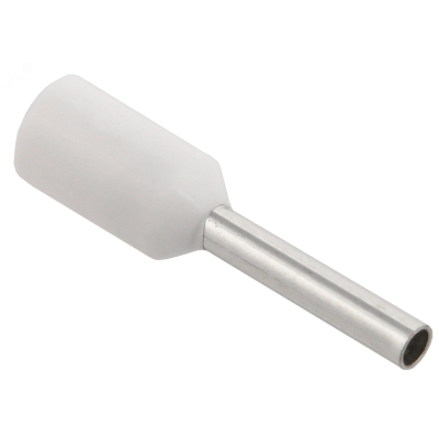 Наконечник НШВИ 0.75-8 бел. (уп.100шт) UGN10-C75-02-08