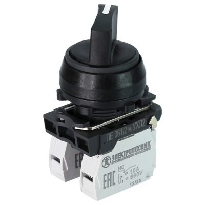 ПЕ-061 исп.2м, 1з+1р, 10А, 660В, рукоятка на 2 положения -45° +45°, IP66 (ЭТ)