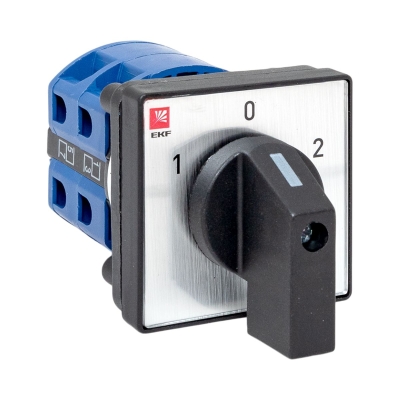 Переключатель кулачковый ПК-1-22 2П 25А "1-0-2" pk-1-22-25