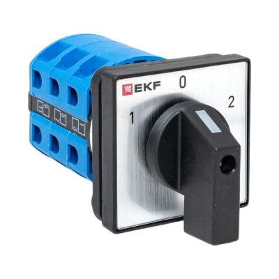 Переключатель кулачковый ПК-1-23 3П 25А "1-0-2" pk-1-23-25