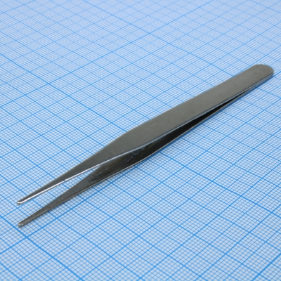 Пинцет прямой 115мм 12-0291-8