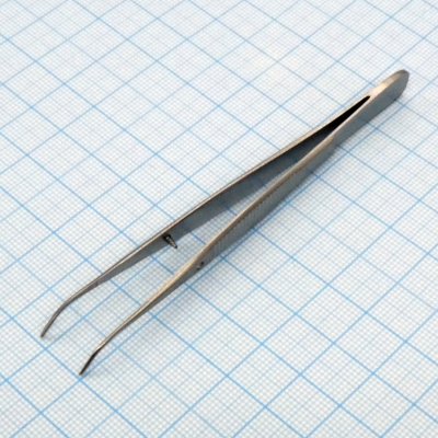 Пинцет ПВА- 100/2.5 загн.