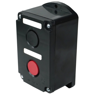 ПКЕ 212-2 У3, 10А, 660В, 2 элемента, чёрный и красный цилиндр, накладной, IP40 (ЭТ)