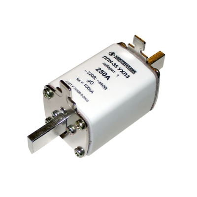 Плавкая вставка ППН-35 УХЛ3, 160А, габарит 1, IP00 (ЭТ)