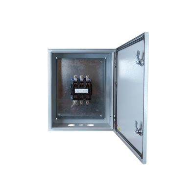 ПМ12-180110 У2 В, 220В, 2з+2р, 180А, нереверс., б/реле, в корпусе 500х400х220, без кнопок,IP54 (ЭТ)