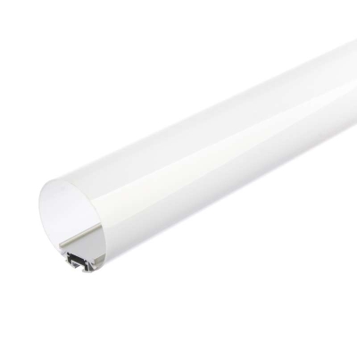 Профиль накладной алюминиевый с экраном GS-R60 Anod