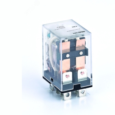 Промежуточное реле 2 конт. с LED инд. 10А 230В AC ПР-102 C2 23917DEK