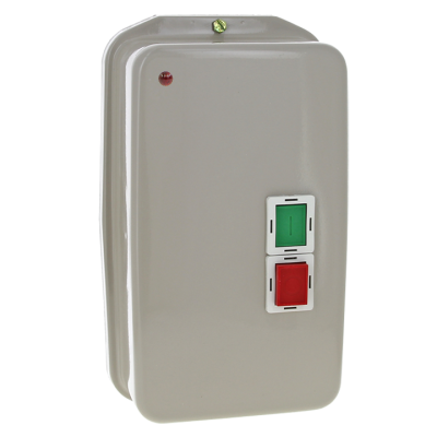 Пускатель в корпусе IP65 КМЭ 50А 400В с РТЭ Ir-37-50А и индик. PROxima ctrp-r-50-400v-led