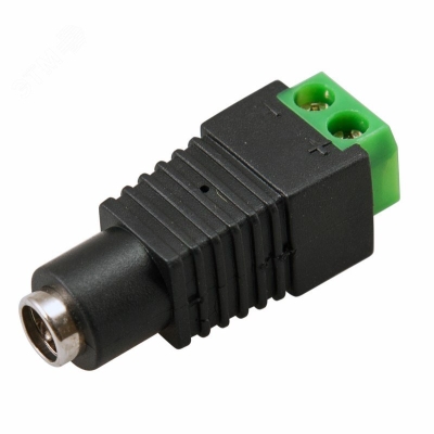 Разъем питания DC гнездо 2,1х5,5 с клеммной колодкой 14-0315