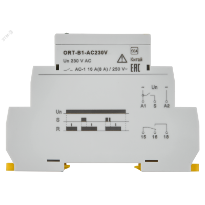 Реле задержки выключения ORT. 1 конт. 230 В AС ORT-B1-AC230V
