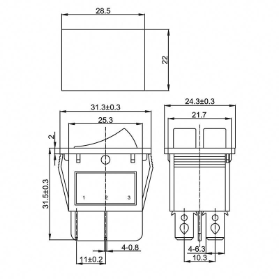 RWB-511 красный/зеленый