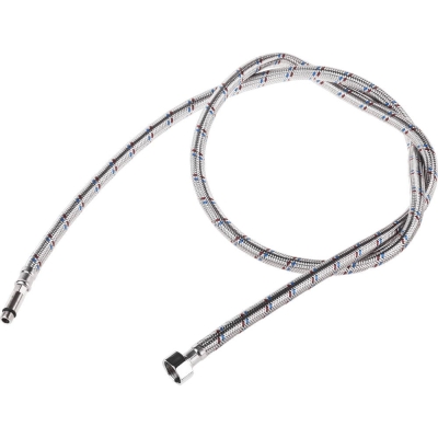 STAYER 1/2″, 1.5 м, гайка-штуцер, гибкая подводка с удлиненным штуцером для смесителей, Professional (51017-150)