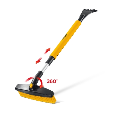 STAYER телескопическая щётка от снега со скребком автомобильная, 775-1000 мм (61046)