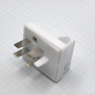 тел адаптер вилка*2