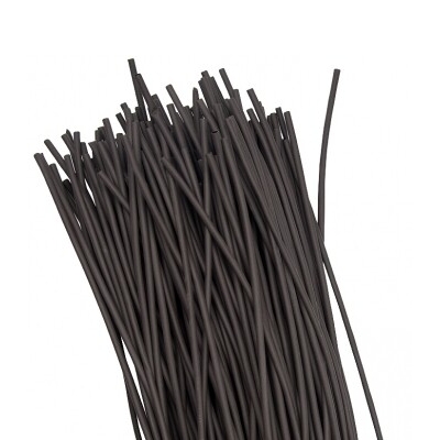 Термоусаживаемая трубка ТУТ нг 60/30 черная в отрезках по 1м PROxima tut-60-b-1m