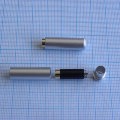 TRRS 3.5S (mini jack) гнездо кабельное