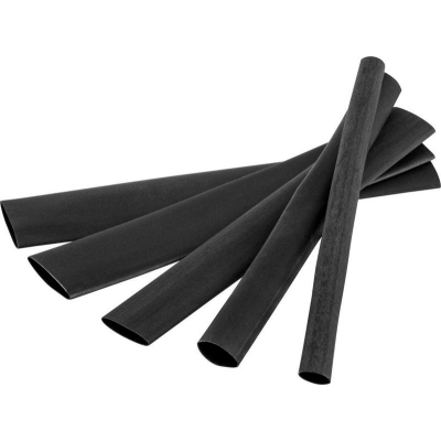 Трубка термоусадочная 5/2.5 1м черн. TKE-THS-5-1-B/50