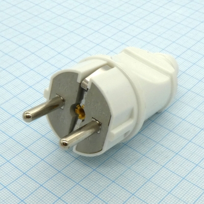 Вилка прямая, белая