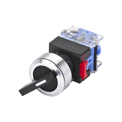 ВК30-10XB/21, 1НО, на 2 положения с фиксацией I-O, длинная рукоятка, d30мм, IP65 (ЭТ)