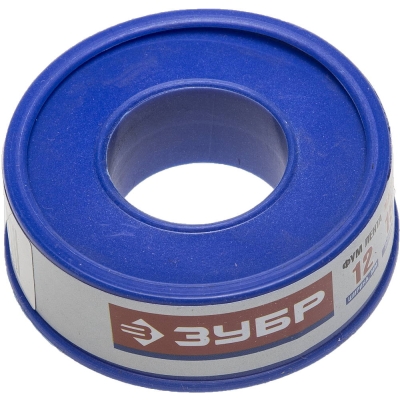 ЗУБР 0.1 мм х 12 мм х 15 м, 0.16 г/см3, ФУМ лента (12373-12-016)