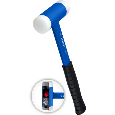 ЗУБР БМП-40, 40 мм, с полиамидными бойками, безынерционный молоток, Профессионал (2043-40)