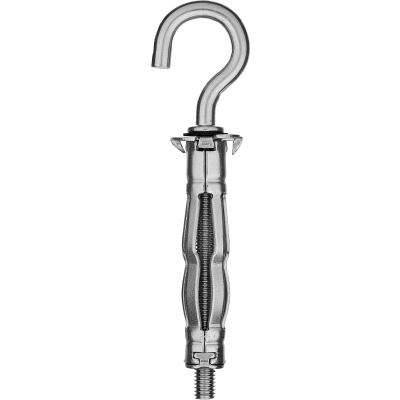 ЗУБР МОЛЛИ, М4 х 32 х 8 мм, 100 шт, анкер с полукольцом для пустотелых конструкций (302512-04-032)