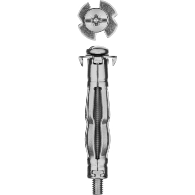 ЗУБР МОЛЛИ, М5 х 37 х 11 мм, 100 шт, анкер для пустотелых конструкций (302472-05-037)