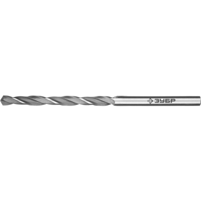 ЗУБР ПРОФ-В, 2.1 х 49 мм, сталь Р6М5, класс В, сверло по металлу, Профессионал (29621-2.1)