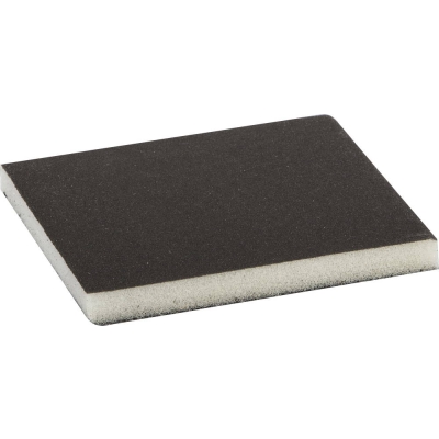 ЗУБР Р320, 123 х 98 х 12 мм, водостойкая, двухсторонняя шлифовальная губка (35614-320)